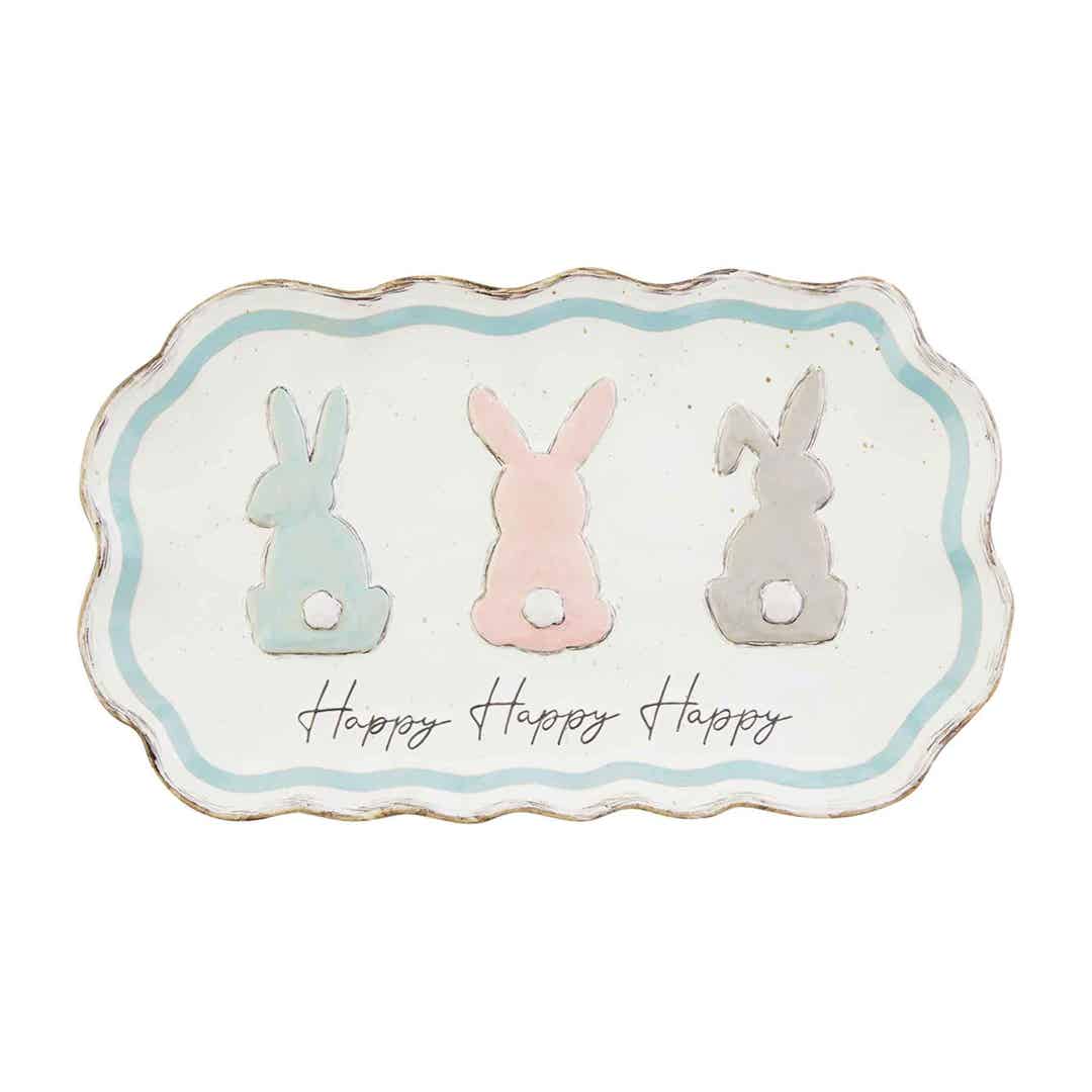 MudPie Easter Bunny Platter main image 0