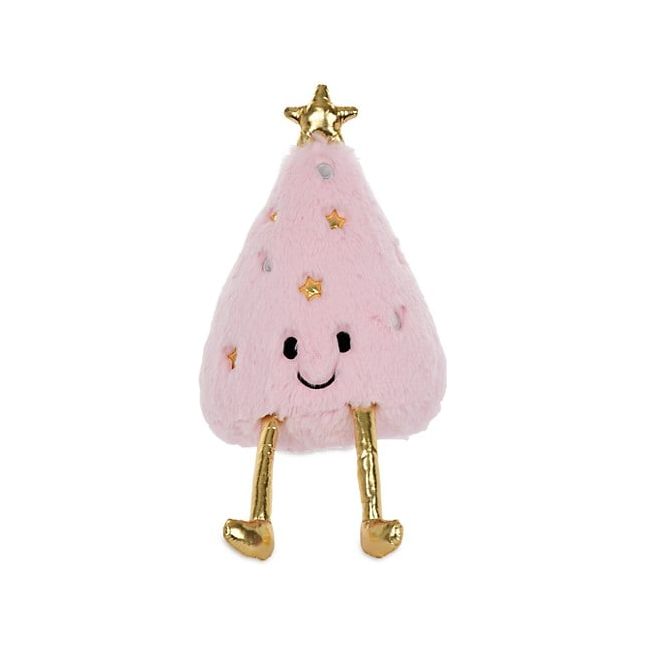 Iscream Pink Glitter Christmas Tree Plush main image 0