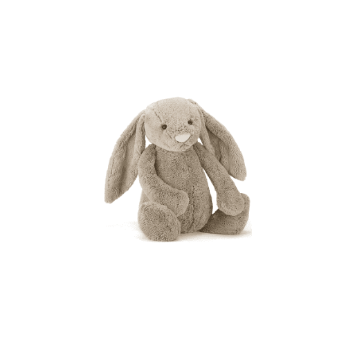 Jellycat - Lapin Bashful/Bashful Bunny, Beige 15'' - Charlotte et Charlie