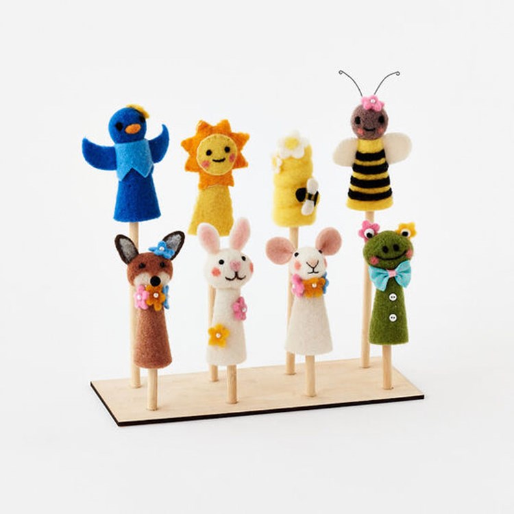 Original Spring Puppet One Hundred 80 Degrees Spring Finger Puppets, Assorted – Maison Baby & Kids