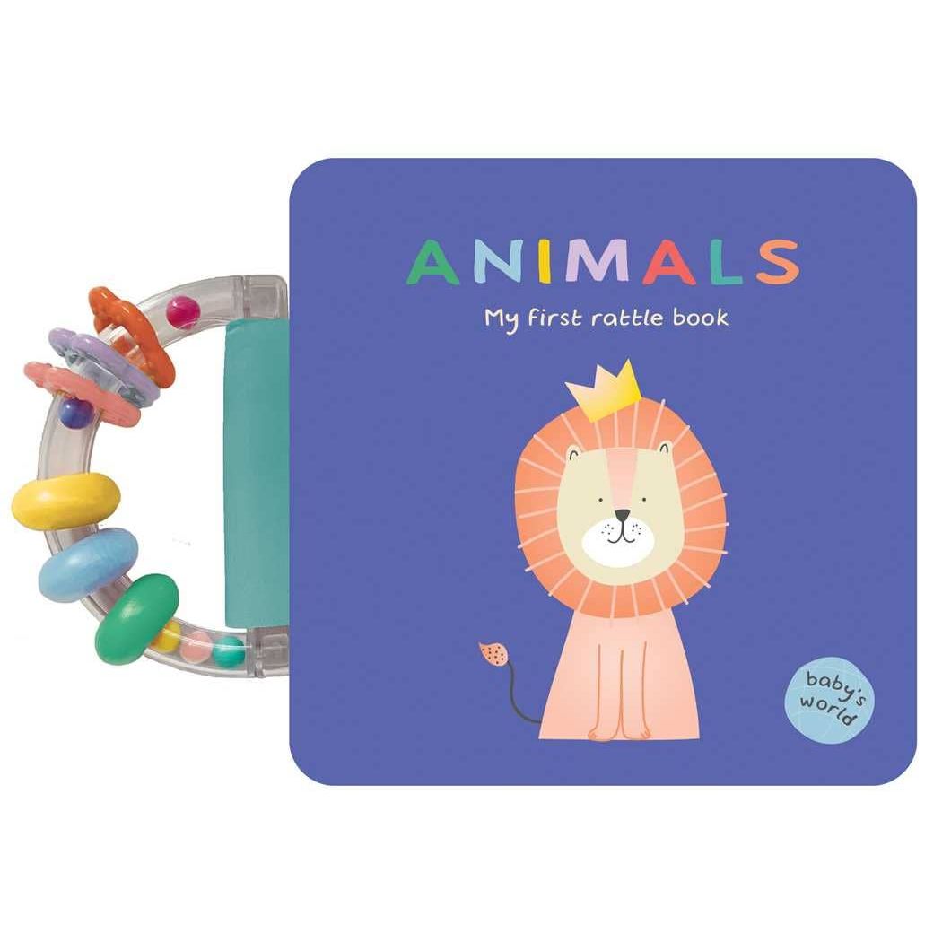 Simon & Schuster - Animals: My First Rattle Book by – Maison Baby & Kids