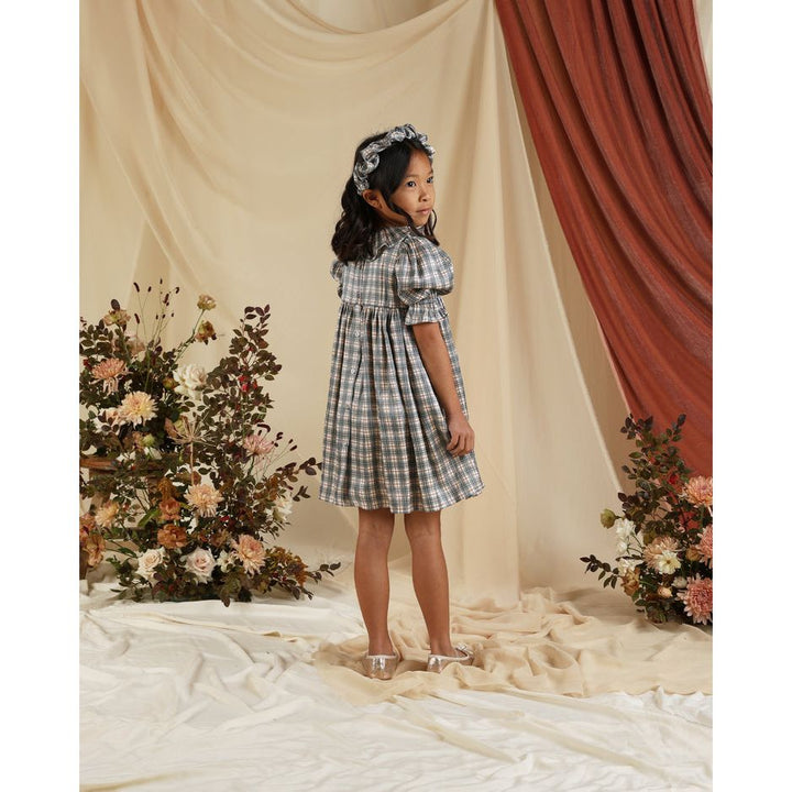 Noralee Amelia Dress, Holiday Plaid – Maison Baby & Kids