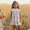 Posh Peanut Janey Collared Smocked Ruffle Dress