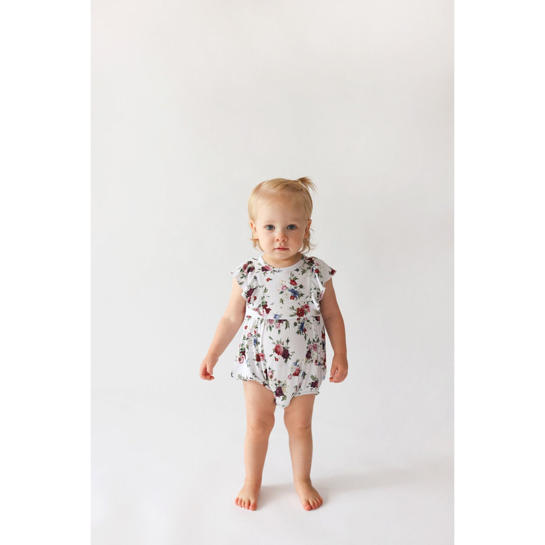 Posh Peanut Babsy Flutter Sleeve 2024 Bubble Romper