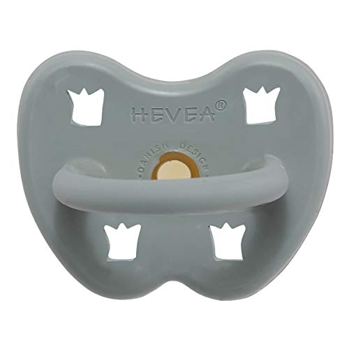 Grey Pacifier Hevea Gorgeous Grey Orthodontic Pacifier, 3-36M – Maison Baby & Kids