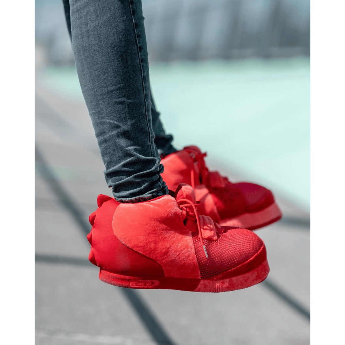 Banned Goods Reds Sneaker Slippers â Maison Baby & Kids
