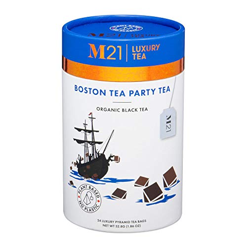 Metropolitan Tea Co. Luxury Tea 24 Pyramid Bags, Boston Tea Party Tea ...