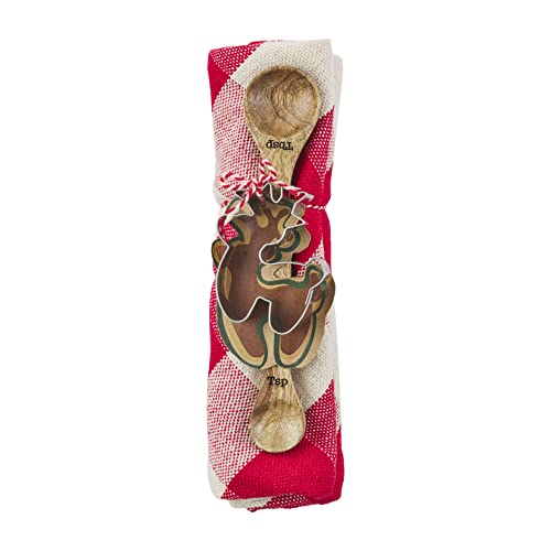 Mud Pie Measuring Spoon, Cookie Cutter & Towel