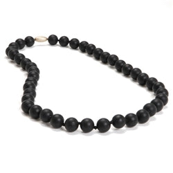 black teething necklace for mom