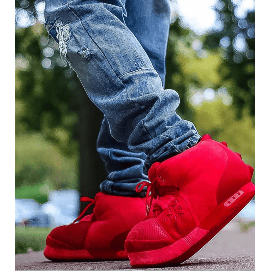 Banned Goods Reds Sneaker Slippers â Maison Baby & Kids