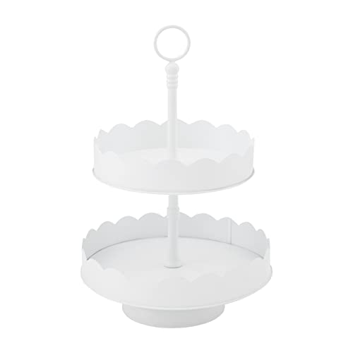 Mud Pie Scalloped Tiered Server - Thumbnail 3